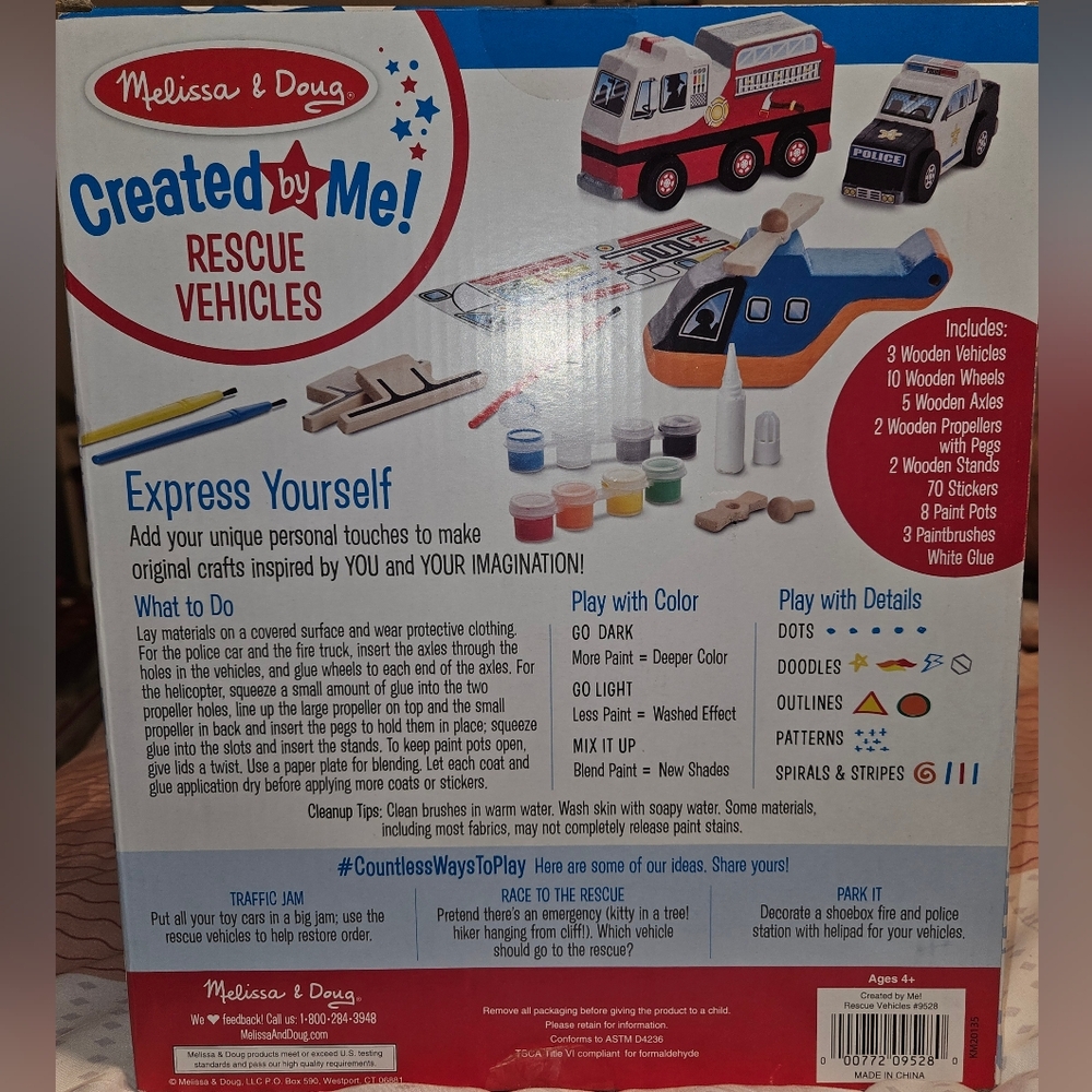 NWOT Melissa & Doug Craft Kit - Picture 2 of 2